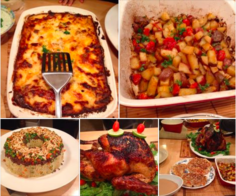 Traditional thanksgiving at my house.