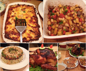 Traditional thanksgiving at my house.