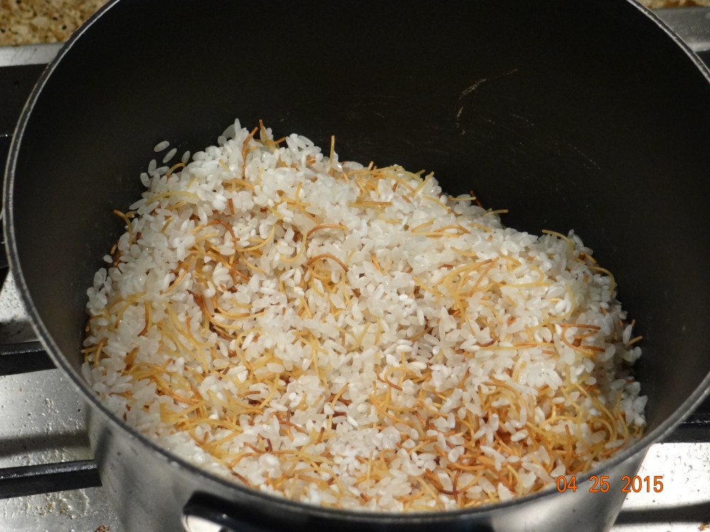 Egyptian recipe of calrose rice
