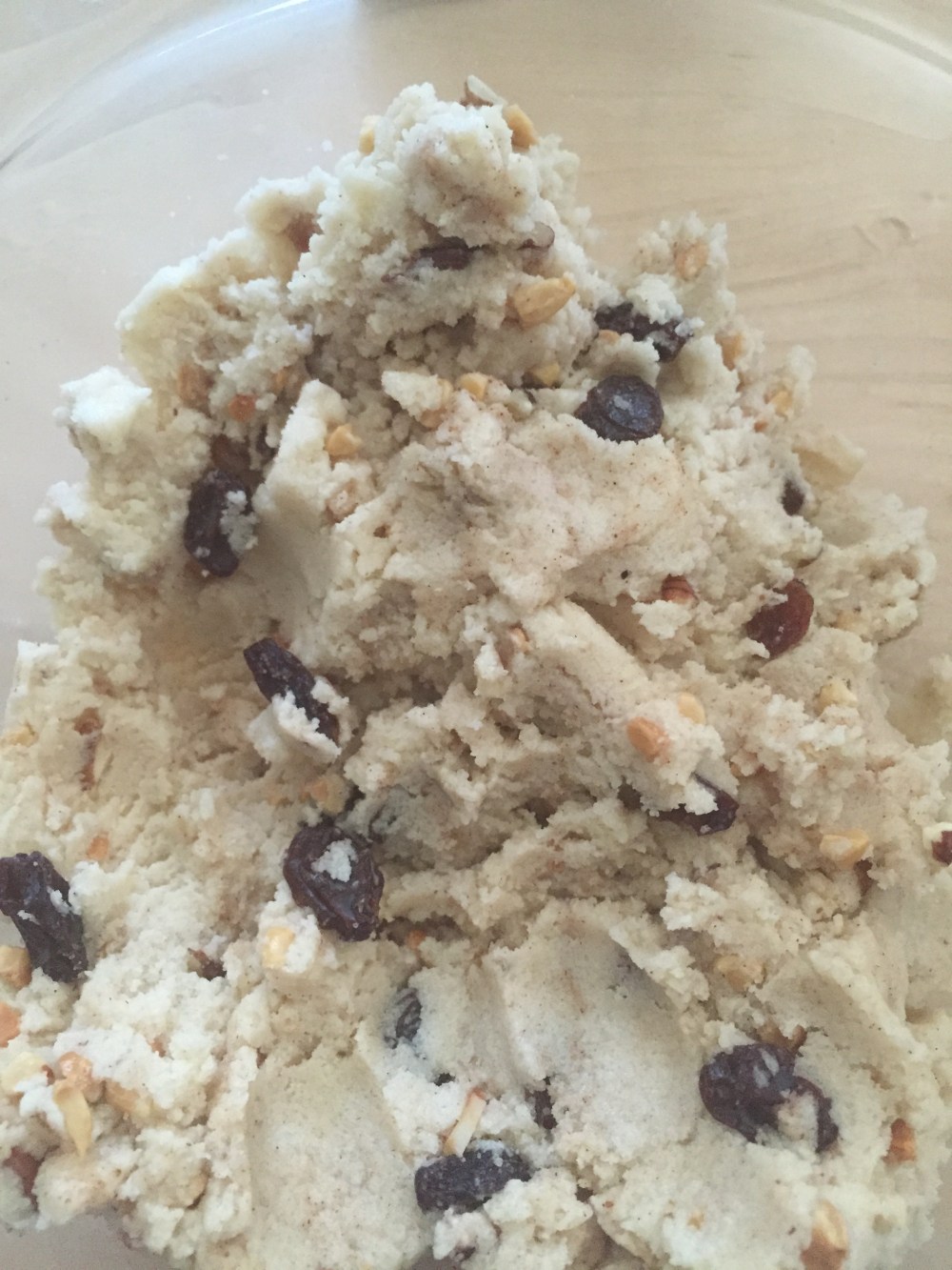 Egyptian cookies with nuts and raisins