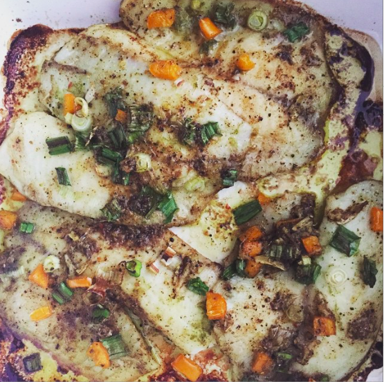 Egyptian baked tilapia recipe